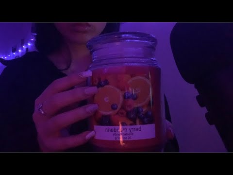 ASMR Candle Haul