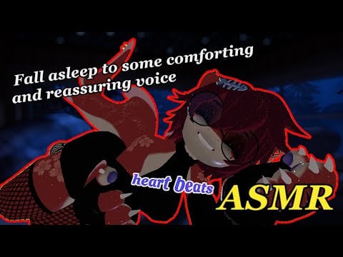 [Furry ASMR] I am here for you, its okay (Sleep aid, heart beat, light rain and thunder sounds)