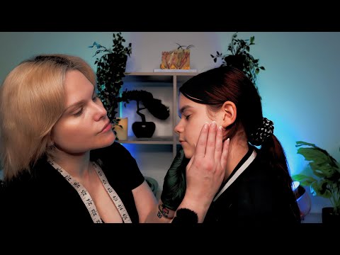 A Relaxing ASMR Real Person Skin Assessment In 4K!