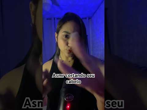 Cortando seu cabelo #asmr #tingles #asmrsounds #relxing #shots