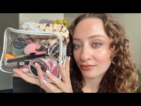 ASMR doing your make up before bed (personal attention)