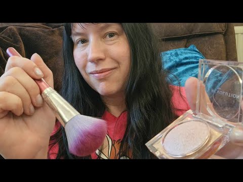 ASMR Make Up - This or That ?  Tingly Relaxing Pamper Time