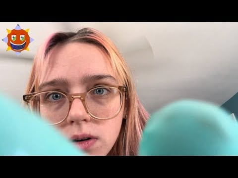 ASMR aggressive reclined tension face massage (gloves asmr) realistic personal attention