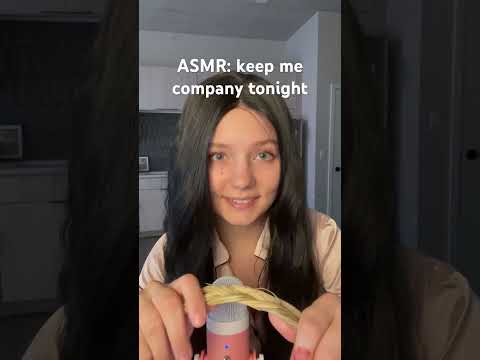 keep me company tonight 🤍#asmr #girlfriendasmr #whisper #cozyasmr #tingles