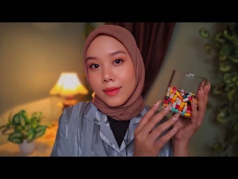 Kapsul Tidur untuk Kamu yang Insomnia 💊😴 | ASMR Sleep Treatment, Personal Attention
