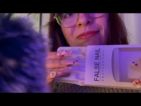 ASMR | Stop Scrolling and Watch This to Fall Asleep (showing you ALL my press ons)