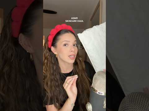 ASMR SKINCARE HAUL #asmr #asmrvideos #unboxing #whispering #unboxing