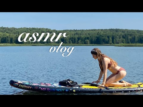 АСМР влог Как я отдыхала на природе