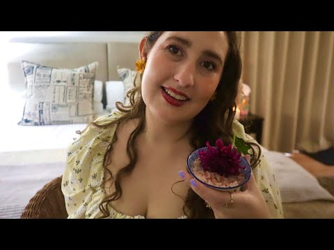 ASMR 💖 Flower Massage & Treatment 🌷 Soft Spoken