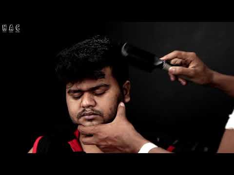 Comb Massage ASMR | Comb Head Massage | Mind Tingling ASMR Neck Crack ASMR Barber