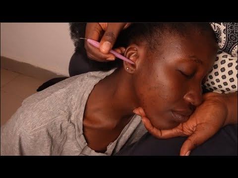 ASMR Real Person Ear Cleaning & Nitpicking for Sleep @ASMRJuniee