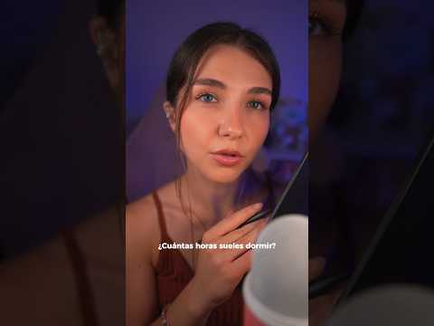 ASMR ¿Duermes bien? 💤🎧✨ #asmr #shorts