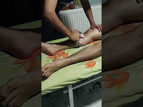 ENERGIZING MASSAGE THAT RELAXES THE FRONT LEGS #massage #satisfying #relaxing #asmr #shorts