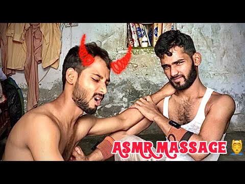 ASMR Massage By Fake Bengali Baba | ASMR Head Massage For Relaxing#asmr #massage #indianmassage