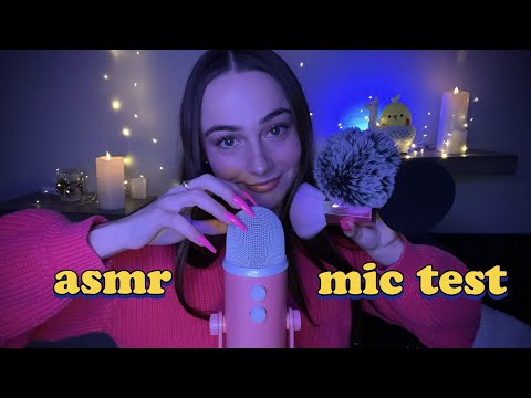 ASMR Testing my New Mic 🎙️💕 blue yeti - pink dawn aurora collection 💕🎙️ First Impressions