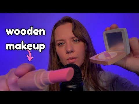 Doing Your Wooden Makeup Until You Sleep (ASMR)