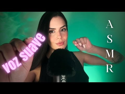 [ASMR] Afirmações positivas e sussurros, relaxe rapidamente com voz suave 