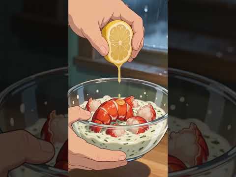 Lobster and garlic #asmranime #animevideos #anime