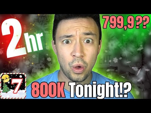 🎄 2 Hr ASMR Stream ~ 800,000 Subs LIVE Tonight! 😳🎅 | Day 7 Christmas LIVES🎅