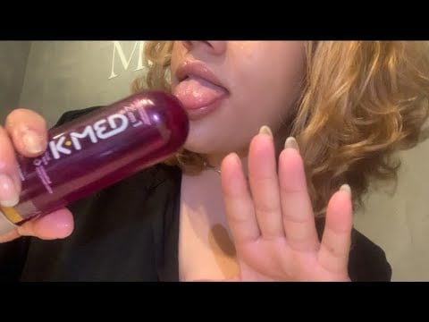 ASMR FAST AGGRESSIVE sons molhados com lubrificante + hand sounds + visual trigger