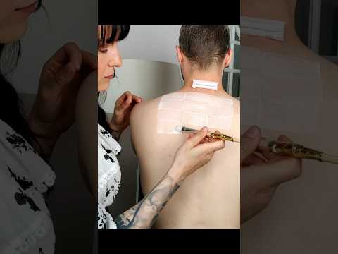Paper & water perfect for back treatment