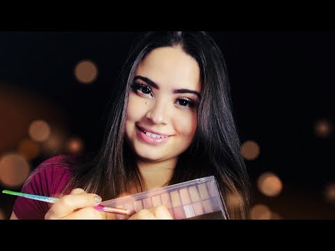 ASMR IRMÃ MAIS VELHA ARRUMANDO A SUA MAQUIAGEM 💄