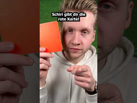 Schiri gibt dir die rote Karte! #asmr