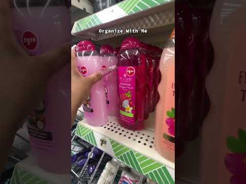 Organize with me at dollar tree#asmr #publicasmr #shorts #youtubeshorts #organization #organizing