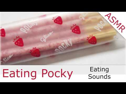 Binaural ASMR Eating Pocky, Crunchy Sounds I Ear to Ear, Eating Sounds