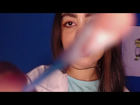 ASMR EXAME DOS NERVOS CRANIANOS