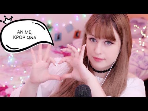 ASMR 💛Anime preferito? Kpop? Musica? Q&A