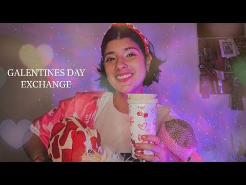 ASMR GALENTINES DAY UNBOXING WITH @Angelonmyshoulder