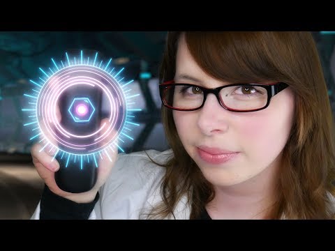 ASMR Sci-Fi Medical Exam Roleplay (Eye Exam, Whispered)