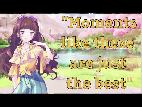{Asmr} A spring date with your girlfriend [F4A] [Sweet] [Picnic] [surprise date] [romance]