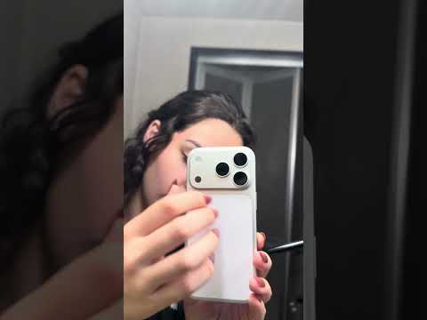 ASMR tapping no iPhone 17 pro #iphoneasmr #asmriphone