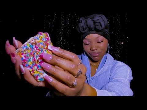 ASMR Inaudible/ Unintelligible Whispers, Mouth Sounds, And Textured Scratching