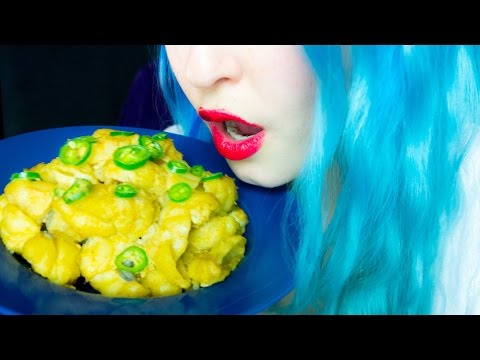 ASMR: Chili Mac and Cheese ~ Relaxing Eating Sounds [No Talking | Vegan] 😻