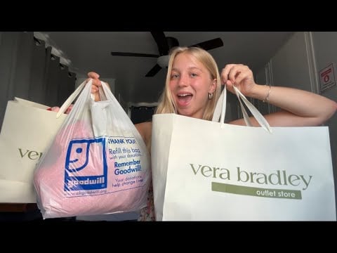 ASMR Haul: What I got on my Vacation 🛍️😗