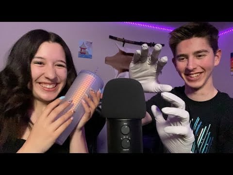 ASMR with my Girlfriend for her Birthday 🎉 (she makes me fall asleep)