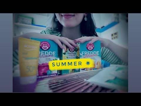 ASMR VS IL CALDO☀️🪭🧴♥️💤