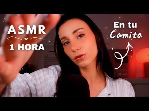 ASMR 1 HORA EN TU CAMITA HASTA QUE TE DUERMAS ❤️💤 Roleplay Español 🪔 Relajación Guiada 🤍