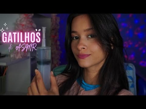 ASMR | Gatilhos Ultra Relaxantes com Voz suave Pra Você Dormir AGORA