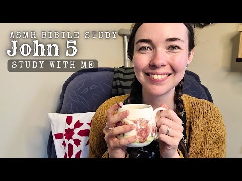 ASMR Bible Study With Me | John 5 🔥 Crinkles, Soft Spoken, Christian ASMR
