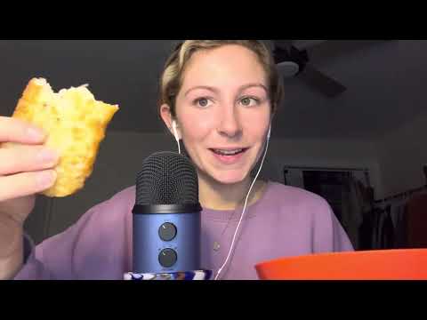 ASMR// EAT BREAKFAST WITH ME✨