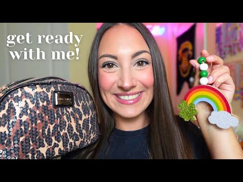 ASMR St. Patrick's Day GRWM! 🍀🌈