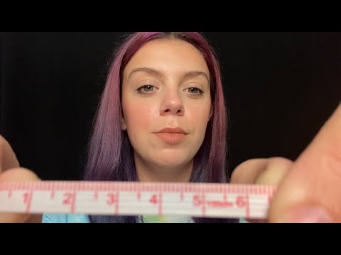 ASMR Measuring You For A Sculpture. Personal Attention, Writing Sounds