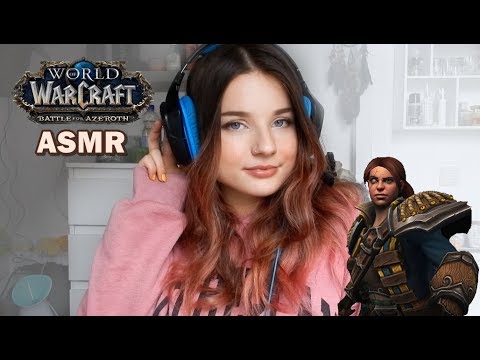 [ASMR] Kul Tiran Human Character Creation - WoW