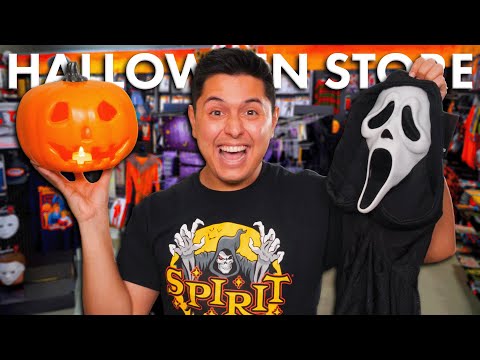 ASMR | Spirit Halloween Store Shopping | Masks, Props, & MORE