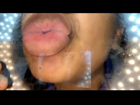 ASMR// GIVING GLASS SMOOCHES 💋💕