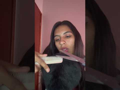 Asmr fast cortando seu cabelo #asmr #asmrshorts #asmrfast